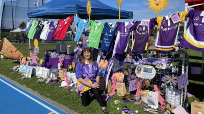 Rhonda at Relay For Life October 2024